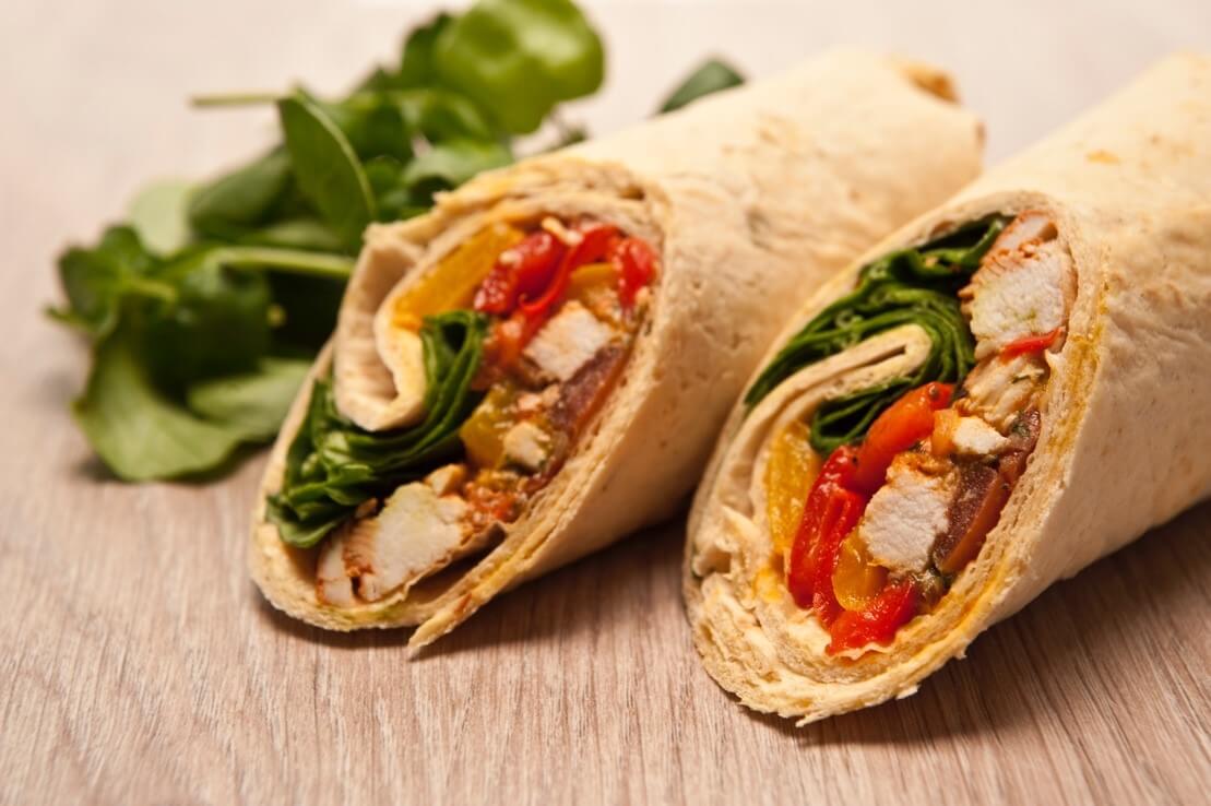 crunchy-hawaiian-chicken-wrap