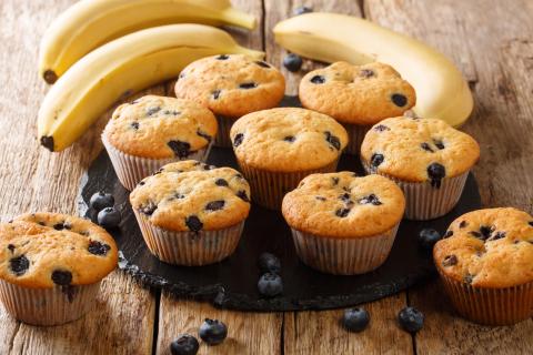 Banana-Berry-Muffin