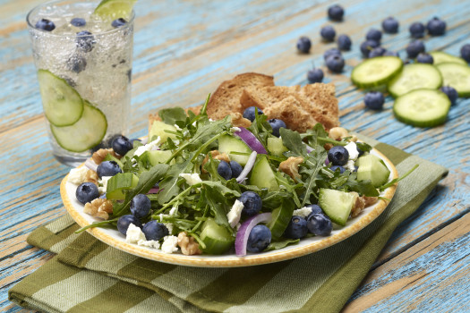 Cucumber-Blueberry-Salad