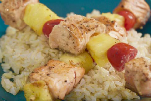 Hearty-Salmon-Skewers-over-Brown-Rice