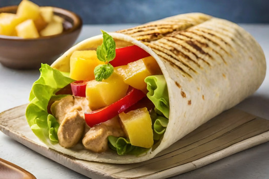 Peanut-Peach-N-Pineapple-Wrap