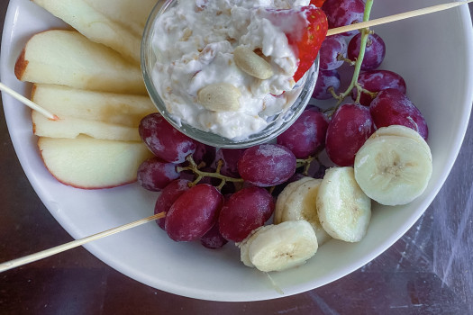 Peanut-fruit-dip