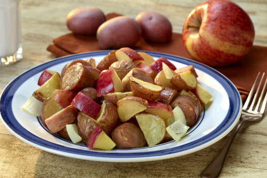 Roasted-Potatoes-Apples-w-Chicken-Sausage