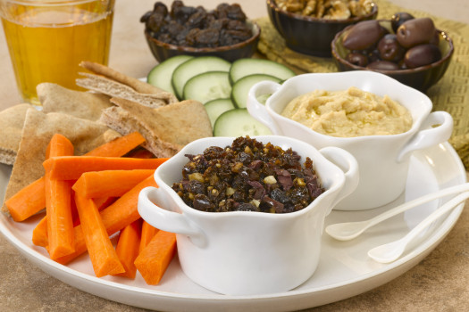 Image titled: Sweet-Juicy-Raisin-Tapenade_PitaCarrotsCucumbers