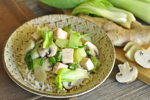 Image titled: Vegetables-and-Turkey-Stir-Fry