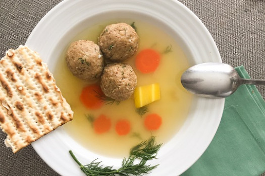 Image titled: VegetarianMatzoBallSoup