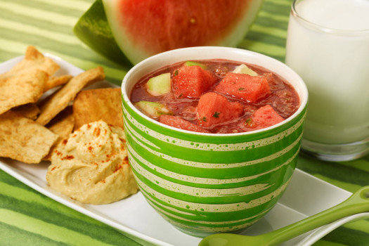 Image titled: Watermelon-Gazpacho