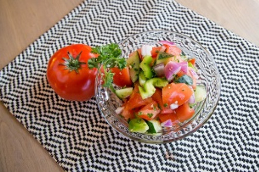 Image titled: tomato-cucumber-salad-NEP